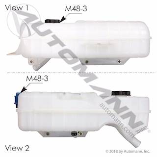 New Aftermarket Volvo VN Coolant Reservoir