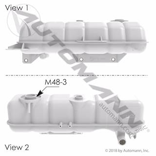 New Aftermarket Volvo VNL Coolant Reservoir