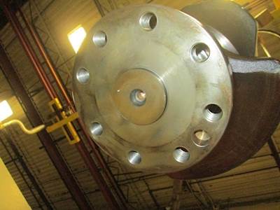 Used Caterpillar C12 Crankshaft - Needs To be Ground To First Undersize