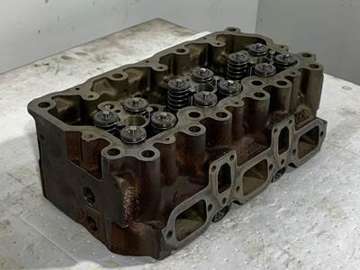 Rebuilt Mack EM7 Cylinder Head