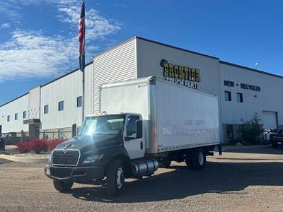 International MV607 24' Box Truck Box Truck