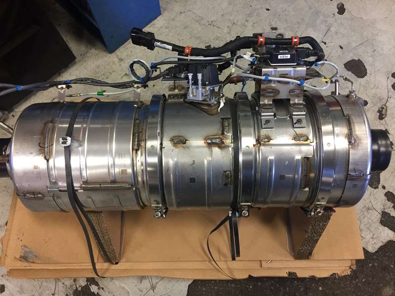 Dpf And Scr System Diagram