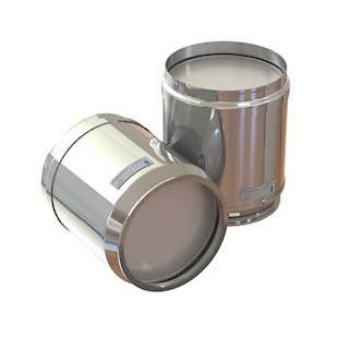 New Aftermarket Detroit Diesel DD15/DD16 DPF With Gaskets Only