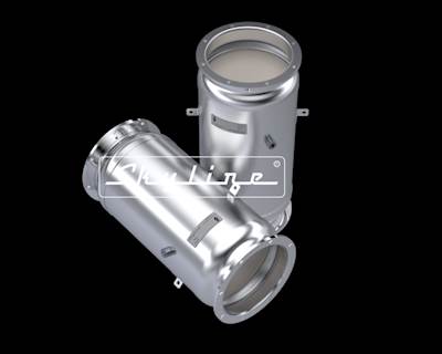 New Aftermarket Hino J08E DPF/DOC With Gaskets Only