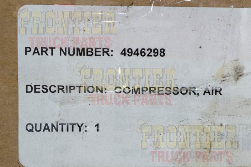 Genuine Wabco Compressor 4946298 For Sale | Dorr, MI | 4946298