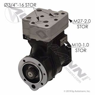 New Aftermarket Wabco SS318 Engine Air Compressor