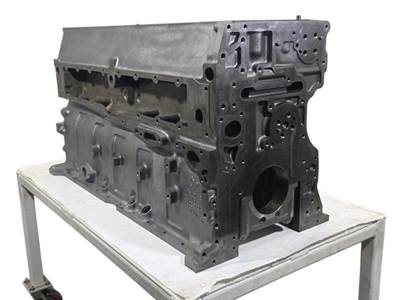 Rebuilt Cummins ISX Cylinder Block