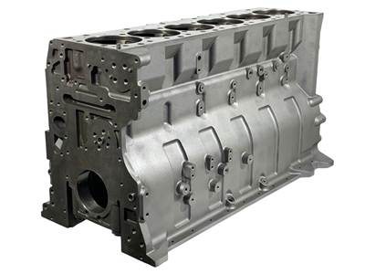 Rebuilt Cummins ISX DPF Engine Block