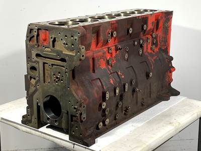 Rebuilt Cummins ISX15 Engine Block