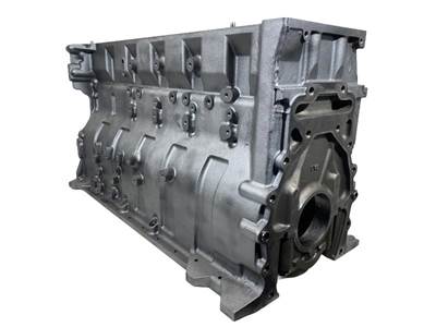 Rebuilt Cummins ISX15 Engine Block