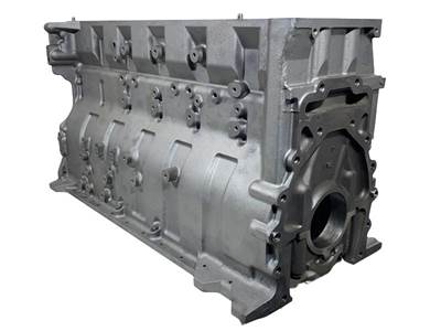 Rebuilt Cummins ISX15 Engine Block