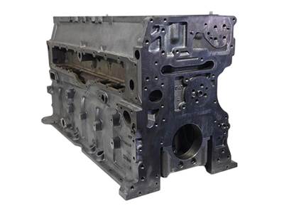 Rebuilt Cummins ISX15 Cylinder Block