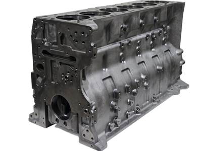 Rebuilt Cummins ISX15 Engine Block