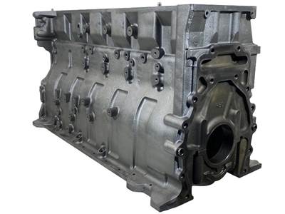 Rebuilt Cummins X15 Engine Block