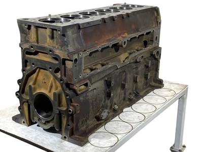 Rebuilt Cummins X15 Engine Block (Requires .020 Liner Shims, Included)
