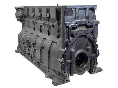 Rebuilt Cummins X15 Engine Block