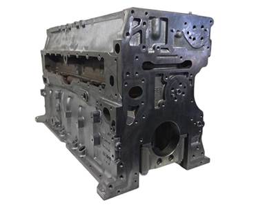 Rebuilt Cummins X15 Cylinder Block