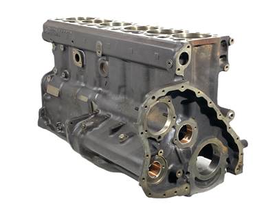 Rebuilt Mack EM7 Engine Block