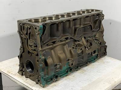 Rebuilt Volvo D11H Engine Block