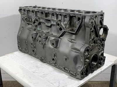 Rebuilt Volvo VED12D Engine Cylinder Block