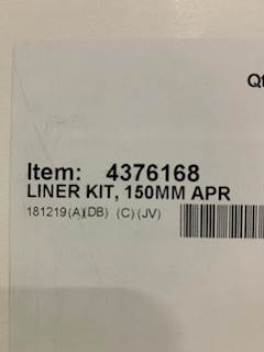 New Cummins Liner Kit