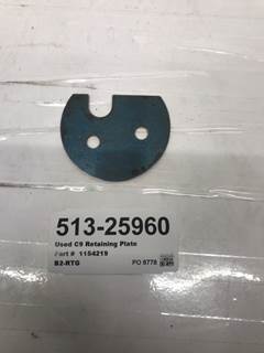 Used Caterpillar C9 Retaining Plate