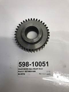 Used Mack AI350 Aux Shaft Gear