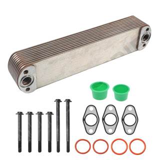 New Aftermarket Cummins ISX Oil Cooler Element Kit