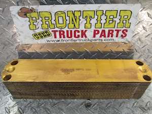 Used Cummins ISX Oil Cooler Element