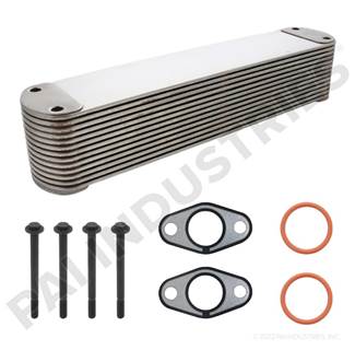 New Aftermarket Cummins X15 Oil Cooler Kit With Bolts and Gaskets