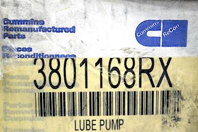 Remanufactured Cummins L10 Oil Pump