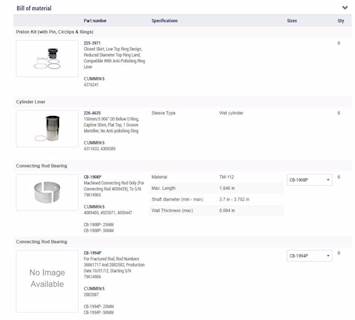 New Aftermarket Cummins ISX15 Out Of Frame Overhaul Kit