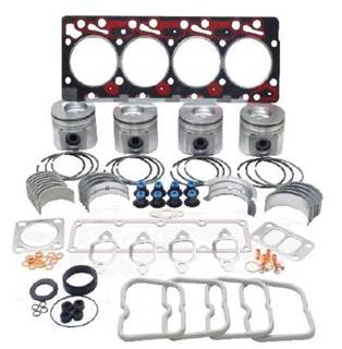 New Aftermarket Cummins QSB 4.5L Out of Frame Overhaul Kit Standard Size Piston
