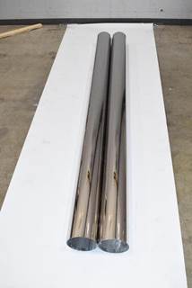 New Aftermarket American Eagle 8"x 120" Straight Cut Exhaust Stack Set