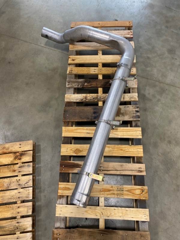 2023 Used Kenworth T680 LH Exhaust Stack+Bracket For Sale Dorr, MI