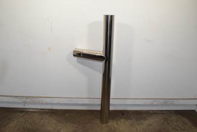 New Aftermarket Peterbilt 389 8"-5" Double Bend Lower Elbow & T-Pipe Kit