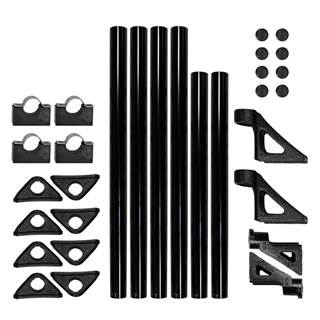 New Aftermarket Fleet Engineers Standard Quick Pick Mount Kit for Spray Master Classic  DRC-22/103 Fenders in Black Primed Steel