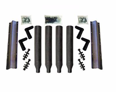 New Aftermarket Minimizer Plastic 26" Bolt On Paddle Bracket Kit