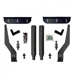 New Aftermarket Minimizer Black Plastic 26" Bolt On Brackets