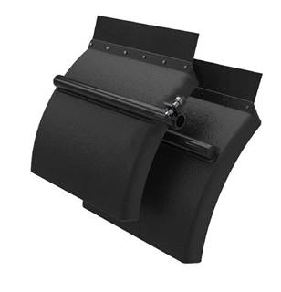 New Aftermarket Universal Black Poly Fender Kit