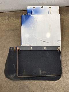 Used White GMC WIA LH Fender Extension