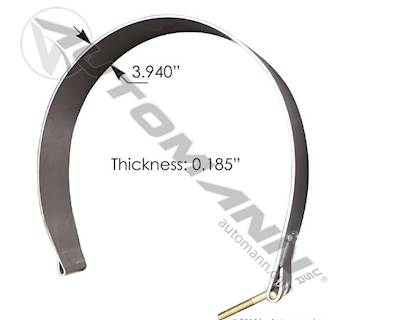 New Aftermarket Peterbilt 23" Stainless Steel Fuel Tank Strap