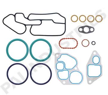 New Aftermarket International DT466E Oil Cooler Gasket Kit
