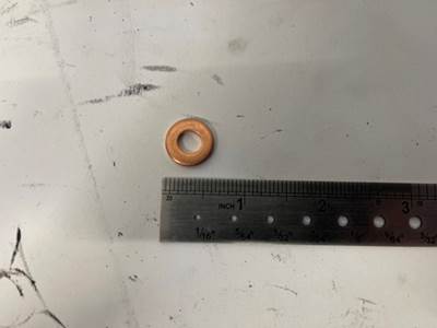 New Aftermarket Cummins 6BT Fuel Nozzle Compression Washer