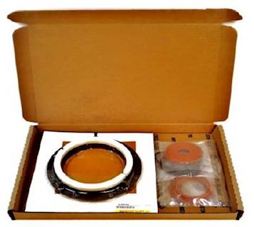 New Aftermarket Cummins ISX Dual Cam Front Cover Gasket Set