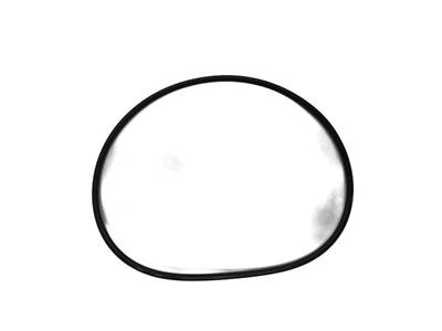 New Isuzu 4HK1TC Flywheel Housing Cover Gasket