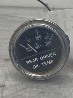 Used Peterbilt 377 Oil Temp Gauge, Rear Driver