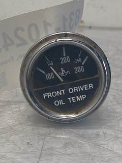 Used Peterbilt 377 Oil Temp Gauge, Front Driver