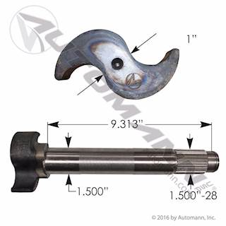 New Aftermarket Leland RH Brake Camshaft