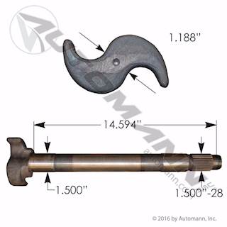 New Aftermarket LH Brake Camshaft